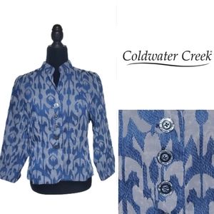 NWT COLDWATER CREEK embroidered jacket
